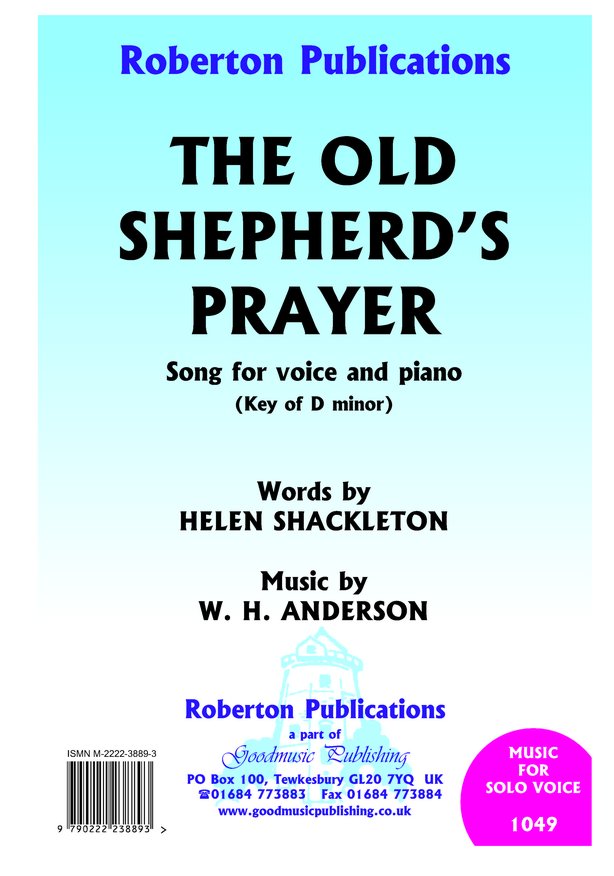 Old Shepherd's Prayer (key Dm) image