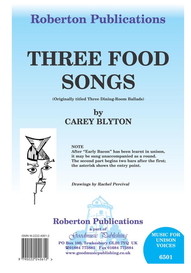 Three Food Songs image
