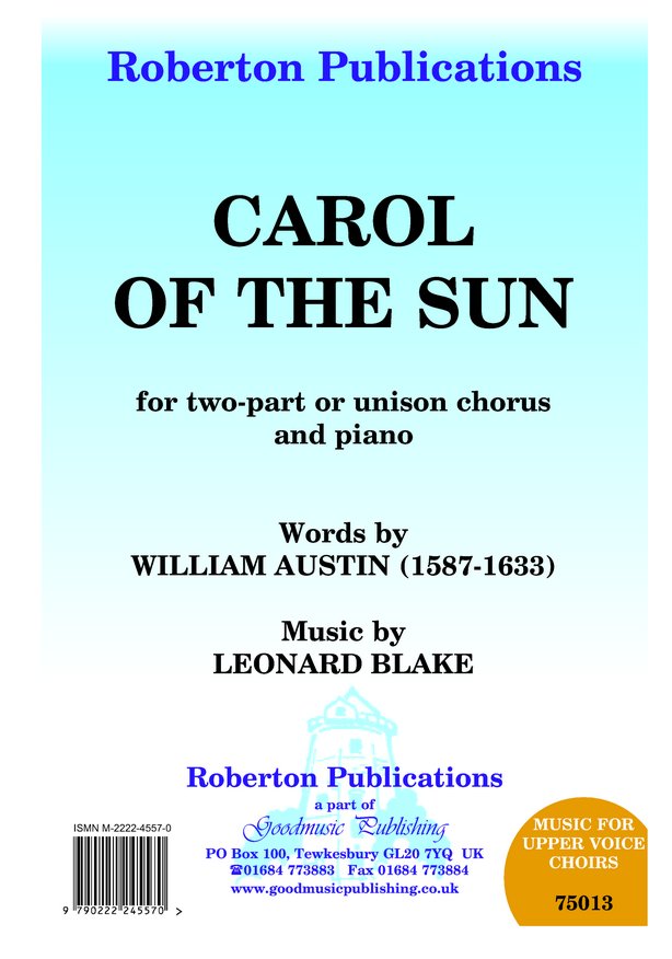 Carol of the Sun image