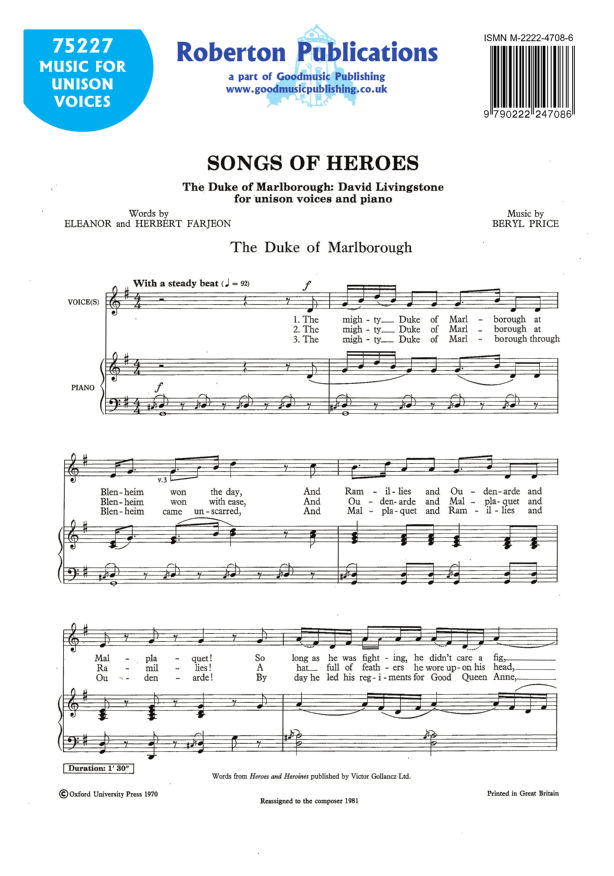 Songs of Heroes image
