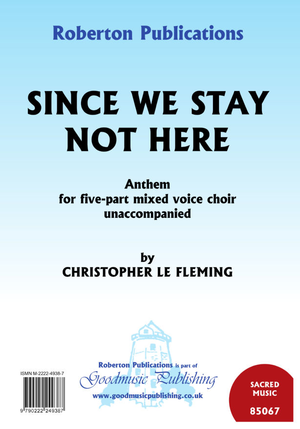 Since We Stay Not Here image