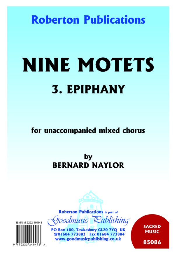 9 Motets - No.3 (Epiphany) image