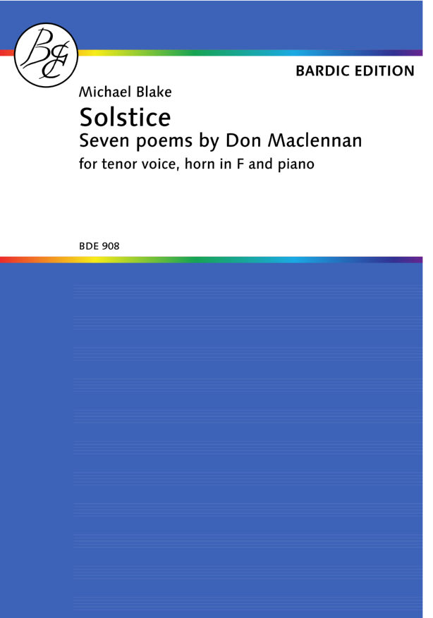Solstice for tenor F horn and piano image