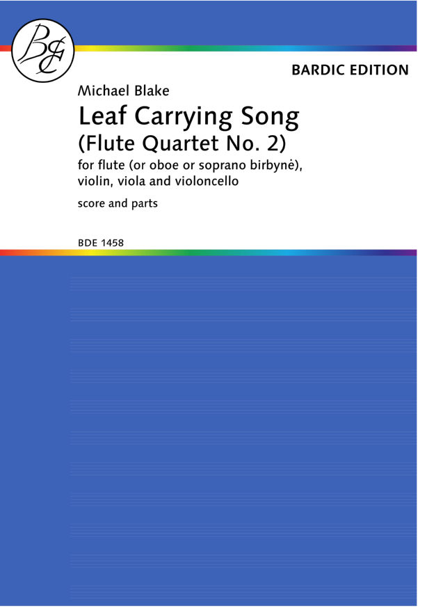 Leaf Carrying Song  Flute+Str.Trio image